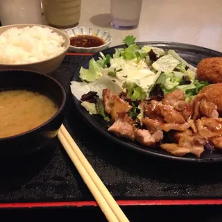 Chicken Teriyaki & Croquette