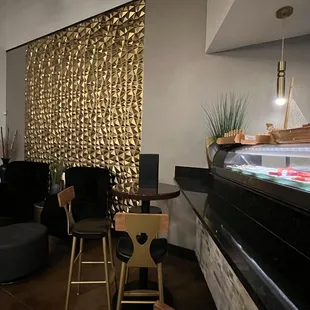 he interior of a restaurant