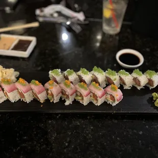  plate of sushi