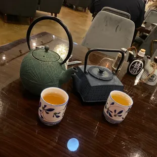 Jasmine and oolong tea