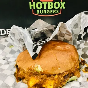 Chili cheeseburger, $5.75