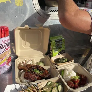 Hawaiian kalbi bbq ribs are outstanding!