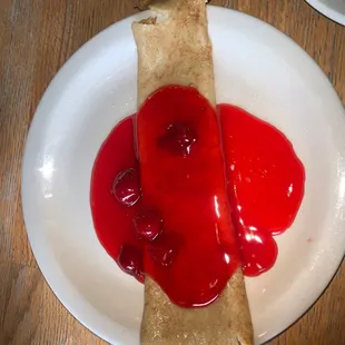 Kijafa cherry crepe