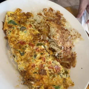 Mexican omelette