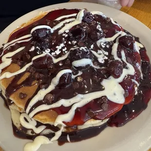 Black Forest pancakes
