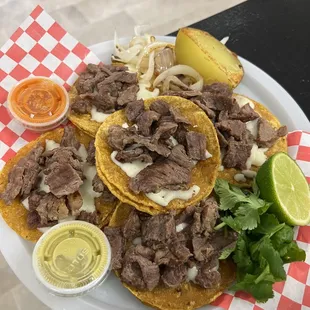 Tacos de bistec