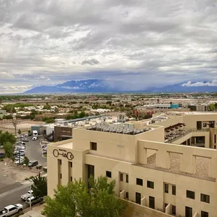 View from my hotel room. Great location! I highly recommend the property.