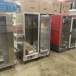 Heated Cabinets