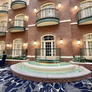 Lobby water feature