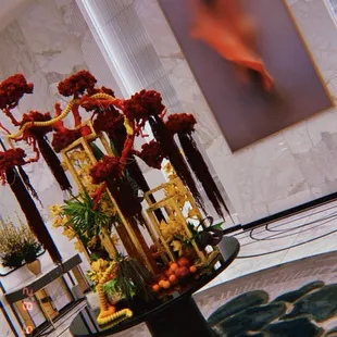 Lobby of hotel