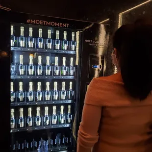 Moet Vending Machine