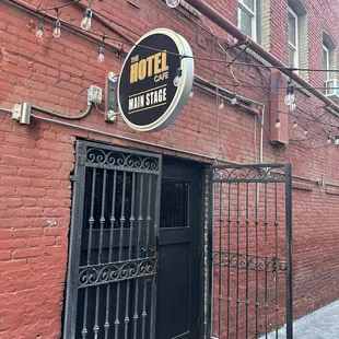 Waiting for doors to open in 25 min. Gotta be first in line for comedy! Front and center is always best!