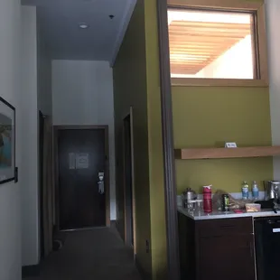 Very cool and modern room.