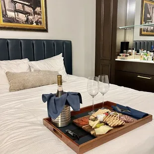 Enjoying a luxurious stay at Hotel Carmichael