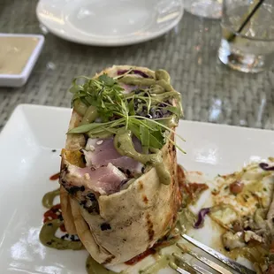 Ahi Shrimp Burrito-so yummy!!