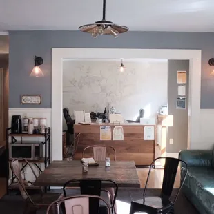 Interior lobby view of the hotel.