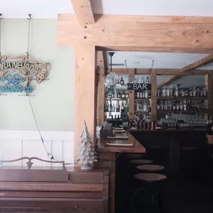 View into the hotel restaurant