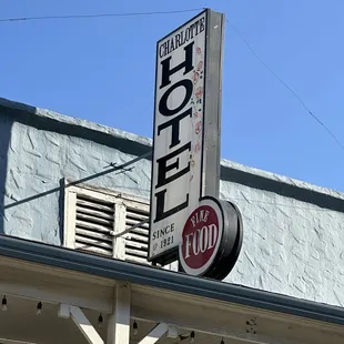 Hotel signage