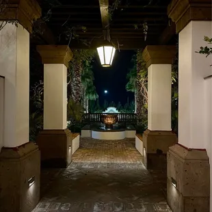 Walkout to pool area and fire pit