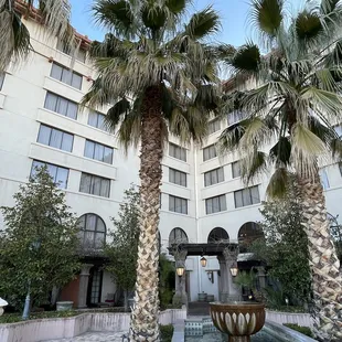 Looks like the former Hilton - I&apos;d resurface to match the rest of the Spanish colonial look