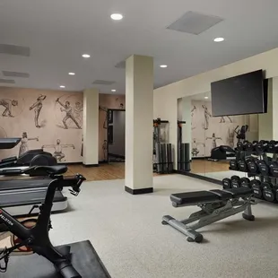 Health club  fitness center  gym