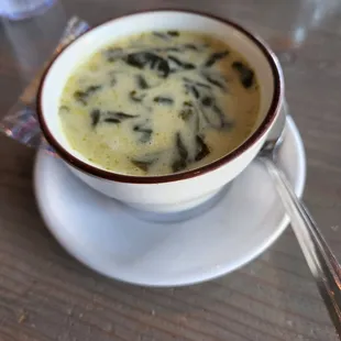 Spinach soup