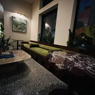 Beautiful lobby area; the hotel has a few beautiful spots to grab a drink and relax