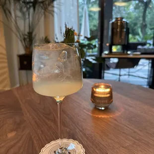 Cocktail in the lobby