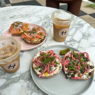 Whitefish Salad Bagel