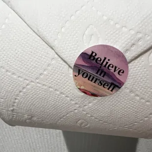 Thank you motivational toilet paper, that's what I needed!
