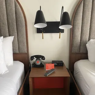 Loved the retro looking phones in our rooms!