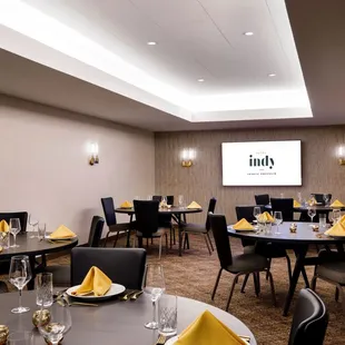 Banque set up in our Icon meeting space