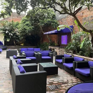 Outdoor courtyard