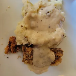 Chicken fried steak (split portion)
