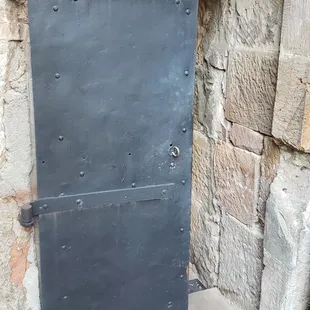 Jail door.
