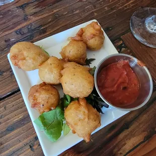 Fried cheese curds