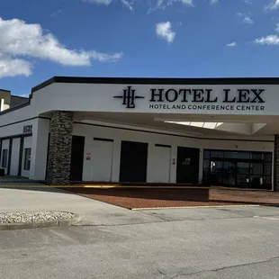Hotel entrance