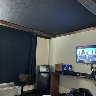 Cheaply renovated room. So many stain and paint fumes it was awful