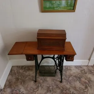 Old sewing machine