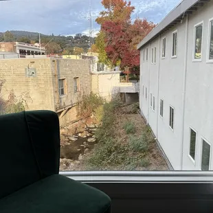 View from our second floor suite.