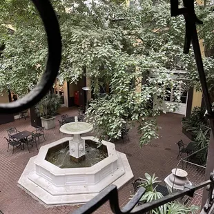 The courtyard was perfect!!