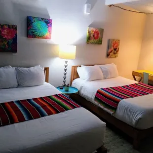 The art work in each room and all throughout the property is for sale .