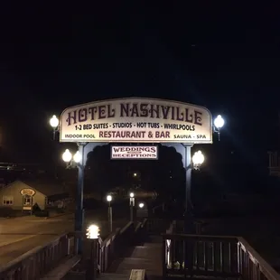 Front sign