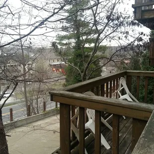 View from the balcony
