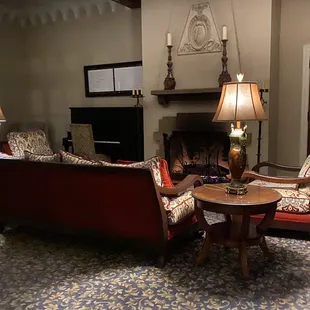 sitting room off of main lobby