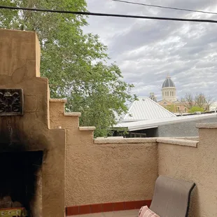 The patio in the ones that have it. The views in the morning are just stunning.