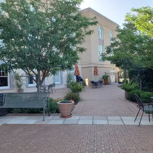 More of the first floor patio