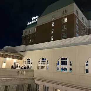 Pool deck view