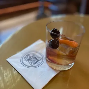 Love the Old Fashioned at the Hotel Bar
