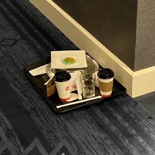 Greeted us for two days. Welcome to the hotel!